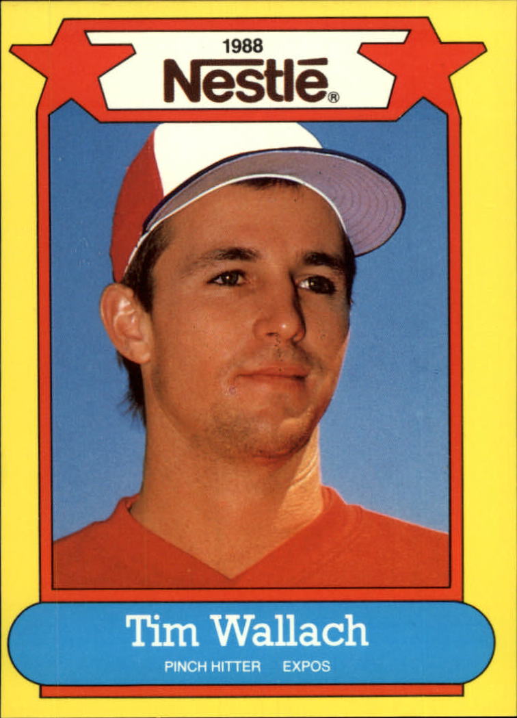 1988 Nestle Baseball Cards     023      Tim Wallach